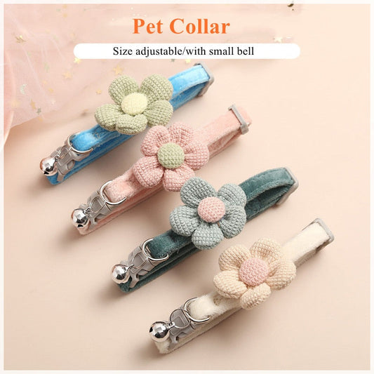 Flower Bell Collar