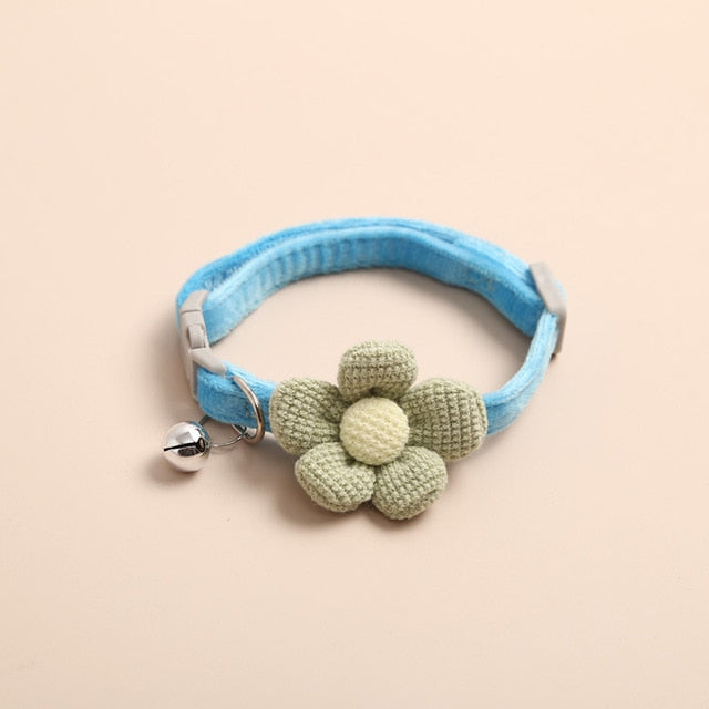 Flower Bell Collar